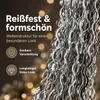 10x Silber Lametta - Stanniol Metal Technology - täuschend Produktbild-Vorschau 6