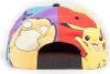 The back of a colorful snapback cap featuring Pokémon characters. Anteprima dell’immagine prodotto