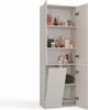 Koupelnová skříňka 60 cm s košem na prádlo ATSO 5 - kašmír Náhled obrázku produktu 7