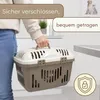 Transportbox Katze Hundetransportbox Oben Öffnen Produktbild-Vorschau 6