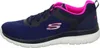 Skechers Bountiful - Quick Path - Navy / Hot Pink Polyester Produktbild-Vorschau 11