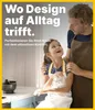 KMH® Barhocker Bill 2er-Set klappbar mit Lehne & Fußstütze Produktbild-Vorschau 5