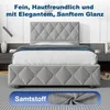STILVORA Polsterbett 140×200 mit bettkasten,Stauraumbett Produktbild-Vorschau 9