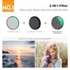 K&F Concept 77mm Filter ND2-ND32 Black-Mist 1/4 Variable Produktbild-Vorschau 2