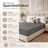 Microfaser Marke Spannbettlaken  140 - 160 x 200 cm + 30 cm Produktbild-Vorschau 4