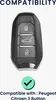 Étui pour clé kwmobile pour clés intelligentes à 3 boutons Voir les images du produit 6