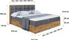ALTDECOR Boxspringbett LOLLI2 mit Multipocket-Matratze, Produktbild-Vorschau 6