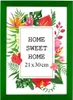 MG Design rám A4 21 x 30 cm - zelená farba, z dreva, s Náhľad obrázku produktu 1