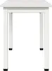 Bank Weiß 80 x 35 x 45 cm Massives Kiefernholz Produktbild-Vorschau 6