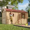 Timbela Kinderspielhaus aus Holz - Spielhaus im Freien für Produktbild-Vorschau 1