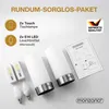 MONZANA® Nachttischlampe 2er Set Touch Dimmbar mit LED Produktbild-Vorschau 7