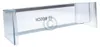 A clear plastic refrigerator door bin with the Bosch logo. Produktbild-Vorschau