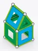 A 3D model of a house constructed from magnetic building blocks. Náhled obrázku produktu