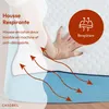 CASABEL Surmatelas 140 x 190 cm Mémoire de Forme, 7 cm Voir les images du produit 5