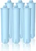 A group of light blue water filters arranged in a row. Náhled obrázku produktu