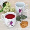 sada 6 hrnků Viola 350ml porcelánové šálky 6 osob květiny Náhled obrázku produktu 5