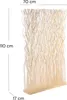 A room divider made of woven natural material, with dimensions indicated. Náhľad obrázku produktu