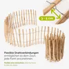 Garronda Gartenzaun zum Stecken aus Haselnüsse Zaun Garten Produktbild-Vorschau 5