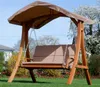 ALEOS. Hollywoodschaukel mit Dach Gartenschaukel Produktbild-Vorschau 3
