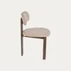 HOMLA Stuhl ELVARO, beige, 51 x 53 x 80,5 cm Produktbild-Vorschau 2