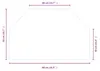Möbel Feuerstelle Glasplatte Transparent 80 x 50 cm Glas - Produktbild-Vorschau 7