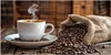 Küchenrückwand Spritzschutz Glas mit Motiv Kaffeegenuss 40 Produktbild-Vorschau 3