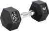 HMS Fitness HEX PRO 12, mancuerna hexagonal con peso fijo, Vista previa de la imagen del producto 2