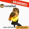 LumaOwl™ Solar LED Eule Gartenlampe Deko Außen Beleuchtung Produktbild-Vorschau 1