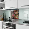 Küchenrückwand Spritzschutz Glas mit Motiv Frühstück Müsli Produktbild-Vorschau 2