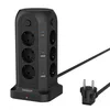 TESSAN 12 Fach Mehrfachsteckdose mit 6 USB(4 USB-A/2 USB-C) Produktbild-Vorschau 1