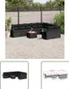 The Living Store 10-tlg. Garten-Sofagarnitur mit Kissen Produktbild-Vorschau 1