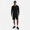 Nike M Nk Df Uv Miler Top Ls Black/White Black/White L Produktbild-Vorschau 7