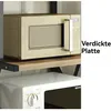 Küchenregale, 3 Ebenen Mikrowellenherdständer, Produktbild-Vorschau 5