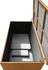 Auflagenbox Sienna Natur 155x73x60 cm handgeflochten, Produktbild-Vorschau 4