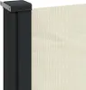 vidaXL Seitenmarkise Ausziehbar Creme 100x300 cm Produktbild-Vorschau 7