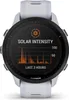 A close-up of a Garmin Forerunner 955 Solar smartwatch displaying its solar intensity feature. Produktbild-Vorschau