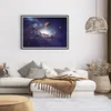 Gerahmtes Poster - Schwarzer Rahmen - Kosmos Planeten die Produktbild-Vorschau 7