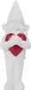 Gnomo da giardino decorativo con cuore - 33 cm - Figura Anteprima dell’immagine prodotto 1