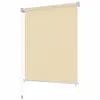 vidaXL Store extérieur 120 x 140 cm blanc crème Voir les images du produit 5