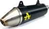 ARROW thunder ciemny aluminiowy tłumik wsuwany do Aprilia Podgląd zdjęcia produktu 1