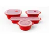 Mikrowellengeschirr Set 2x Mikrowellen Dampfgarer 1,5 & Produktbild-Vorschau 2