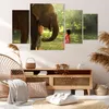 Bild auf Leinwand - Leinwandbild - Elefant Tier - 160x90cm Produktbild-Vorschau 7