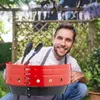 Barbecue au charbon de bois Relaxdays, Ø 37 cm, trépied, Voir les images du produit 3