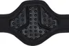 A close-up view of a black saddle girth with a padded, textured insert. Produktbild-Vorschau
