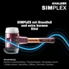 HALDER SIMPLEX Schonhammer Ø 80 mm Gummi / Superplastik mit Produktbild-Vorschau 14