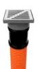 ScarMaxx - Sickerschacht 1m Rohr, DN 110mm - mit Gitter, Produktbild-Vorschau 2