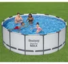 Bestway Steel Pro 5618W, Gerahmter Pool, Leiter, Weiß, 50,3 Produktbild-Vorschau 3