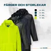 Portwest S438: Cappotto impermeabile classico. Schiena Anteprima dell’immagine prodotto 4