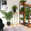 DanDiBo Sgabello per fiori in metallo oro rotondo da 50 cm Anteprima dell’immagine prodotto 8
