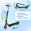 Elektroscooter Kinder Alter 6-12 Jahren Schwarz Produktbild-Vorschau 2